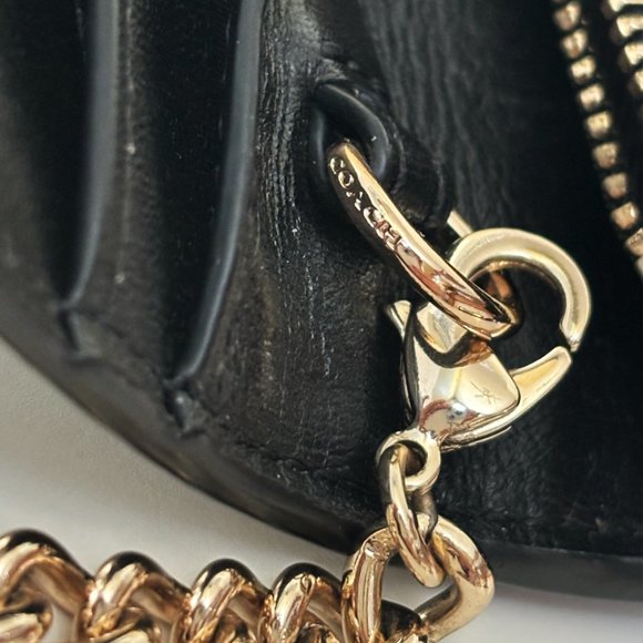 Coach Black Smooth Leather Crossbody - Picture 3 of 6